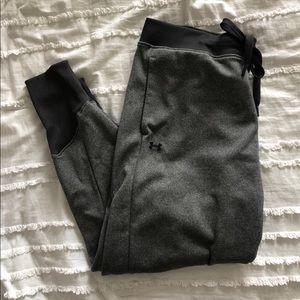 large grey under armour joggers